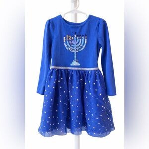 Girls Hanukkah Dress | Cat & Jack | XS (4/5)